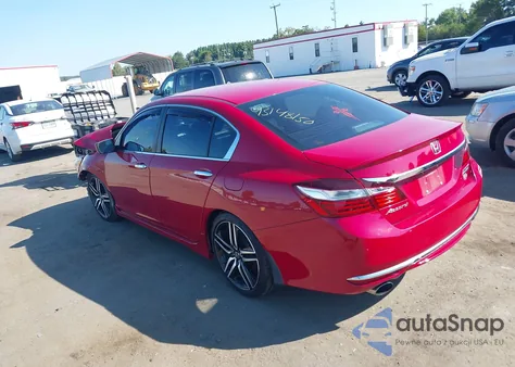 2017 Honda Accord Sport Se z USA, uszkodzony, nr VIN 1HGCR2F10HA016463